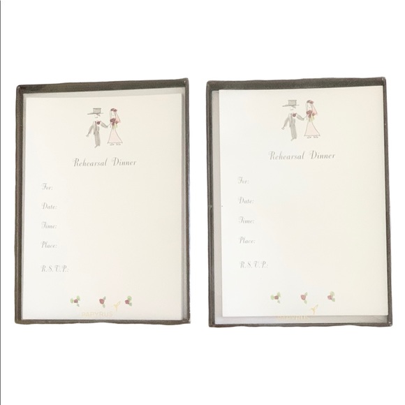 Set of 20 Papyrus Reception Dinner Invitations & Envelopes, Printable-New In Box - Picture 2 of 7